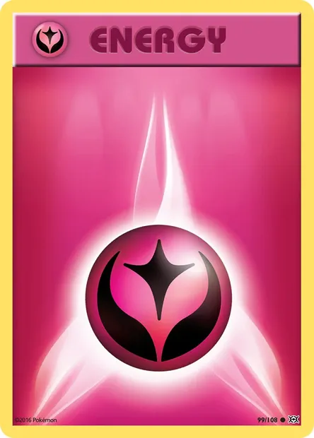 Fairy Energy, Pokémon card EVO 99 — Evolutions set