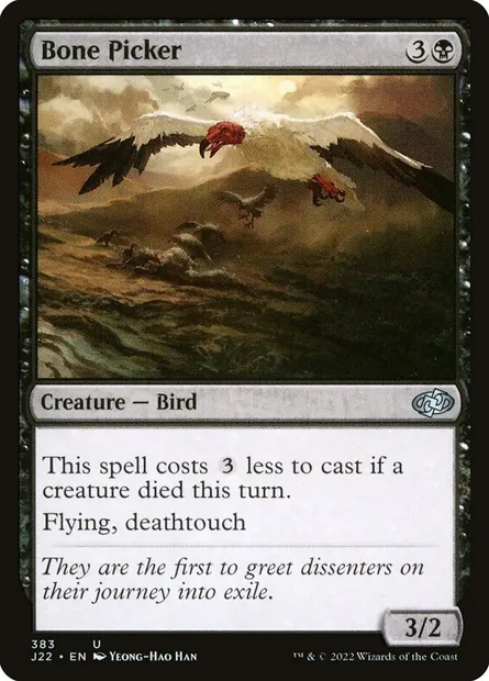 Bone Picker, Magic card J22 383 — Jumpstart 2022 set