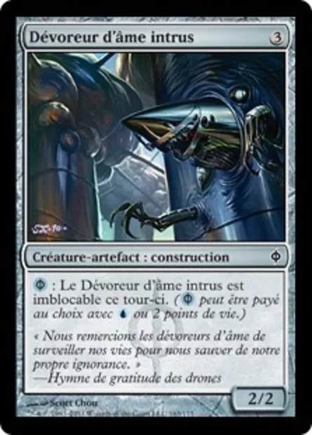 Dévoreur d'âme intrus, carte Magic NPH 163 — extension La Nouvelle Phyrexia