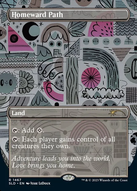 Homeward Path, Magic card SLD 1467 — Secret Lair Drop set