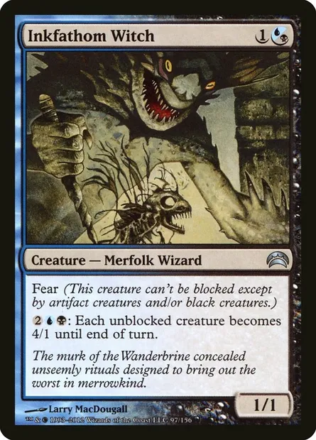 Inkfathom Witch, Magic card PC2 97 — Planechase 2012 set