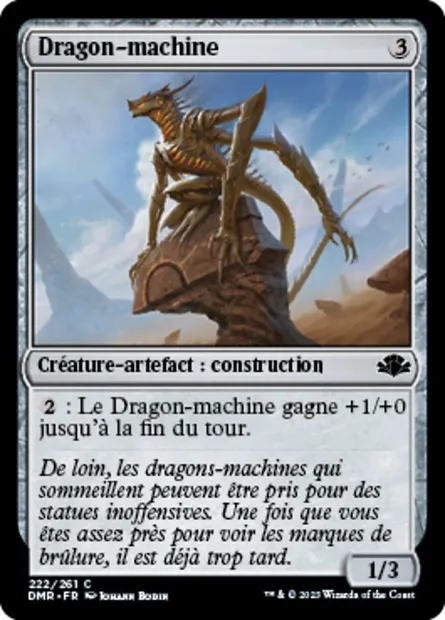 Dragon-machine, carte Magic DMR 222 — extension Dominaria Remastered