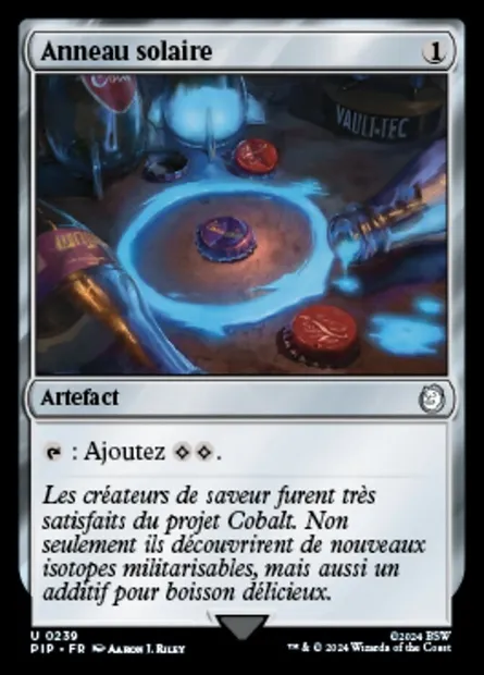 Anneau solaire, carte Magic PIP 239 — extension Fallout