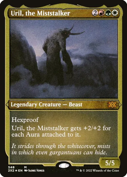 Uril, the Miststalker, Magic card 2X2 548 — Double Masters 2022 set
