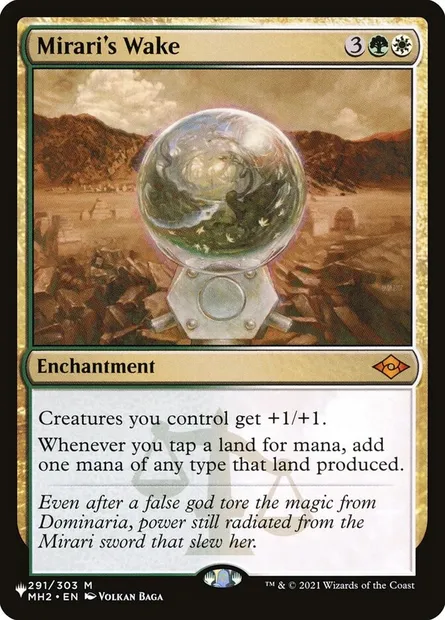Mirari's Wake, Magic card PLST MH2-291 — The List set