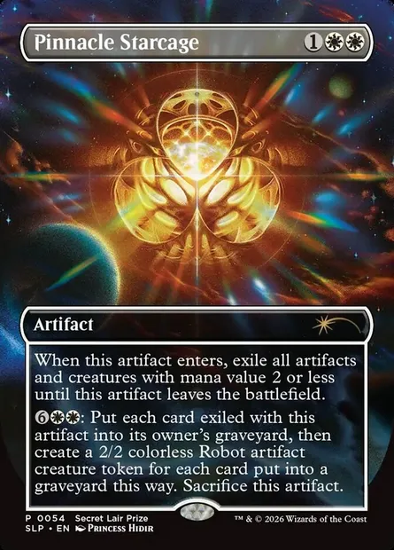 Pinnacle Starcage, Magic card SLP 54 — Secret Lair Promo set