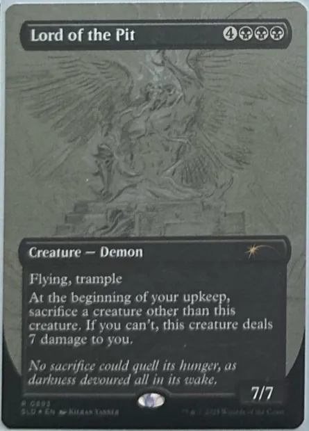 Lord of the Pit, Magic card SLD 893 — Secret Lair Drop set