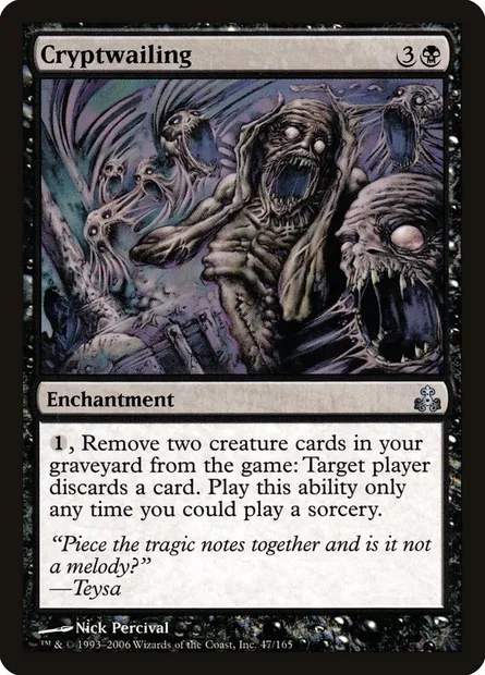 Plaintecrypte, carte Magic GPT 47 — extension Le Pacte des Guildes