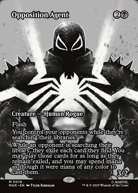 Opposition Agent, Magic card MAR 19 — Marvel Universe set