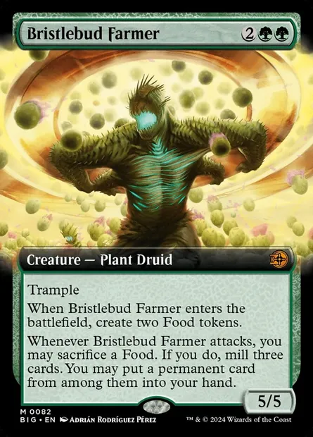 Bristlebud Farmer, Magic card BIG 82 — The Big Score set
