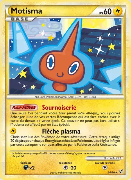 Motisma, carte Pokémon UD 20 — extension Indomptable