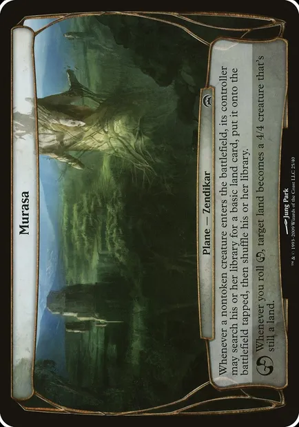 Murasa, carte Magic OHOP 25 — extension Planechase Planes
