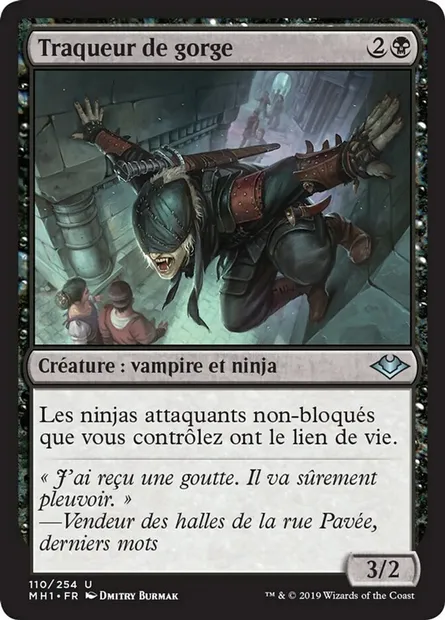 Traqueur de gorge, carte Magic MH1 110 — extension Horizons du Modern