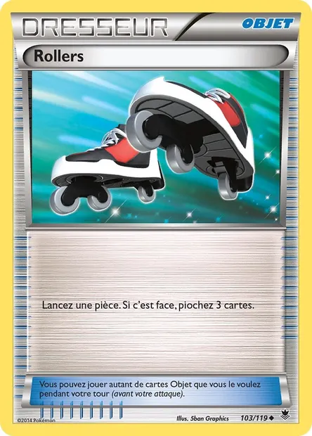 Rollers, carte Pokémon PHF 103 — extension Vigueur Spectrale