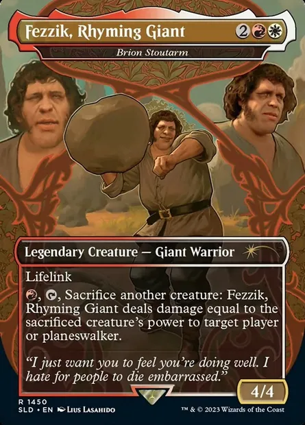 Brion Stoutarm, Magic card SLD 1450 — Secret Lair Drop set