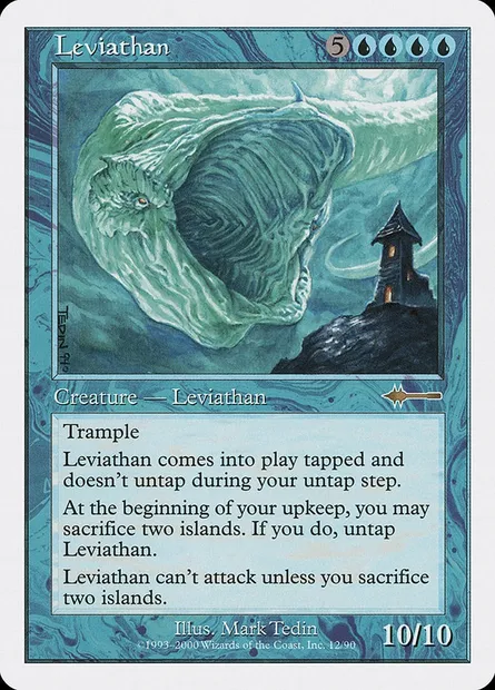 Leviathan, Magic card BTD 12 — Beatdown Box Set set