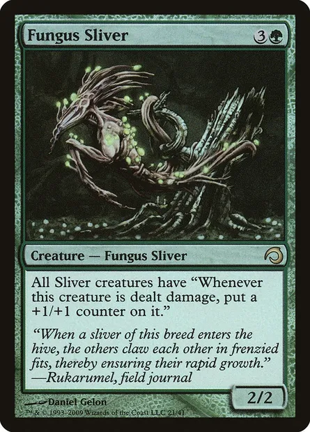 Fungus Sliver, Magic card H09 21 — Premium Deck Series: Slivers set