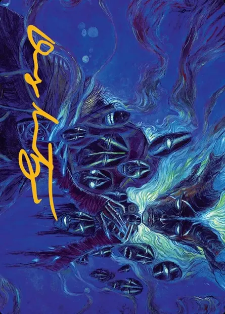 Thirst for Identity // Thirst for Identity, Magic card AECL 13 — Lorwyn Eclipsed Art Series set
