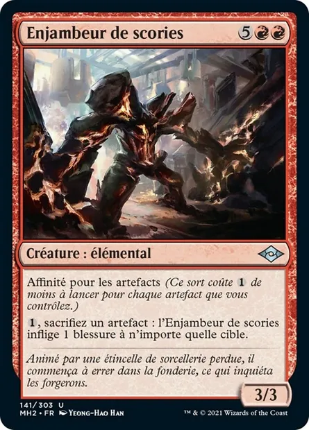 Enjambeur de scories, carte Magic MH2 141 — extension Horizons du Modern 2