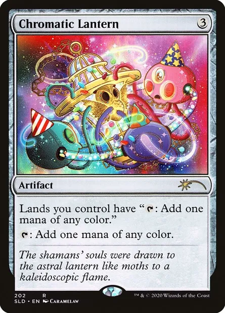 Chromatic Lantern, Magic card SLD 202 — Secret Lair Drop set