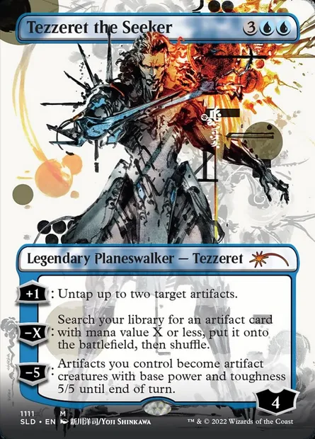 Tezzeret the Seeker, Magic card SLD 1111 — Secret Lair Drop set