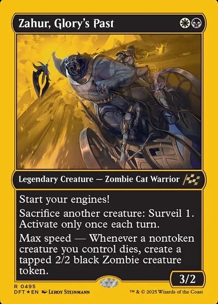 Zahur, Glory's Past, Magic card DFT 495 — Aetherdrift set