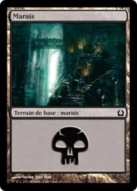 Marais, carte Magic RTR 261 — extension Retour à Ravnica