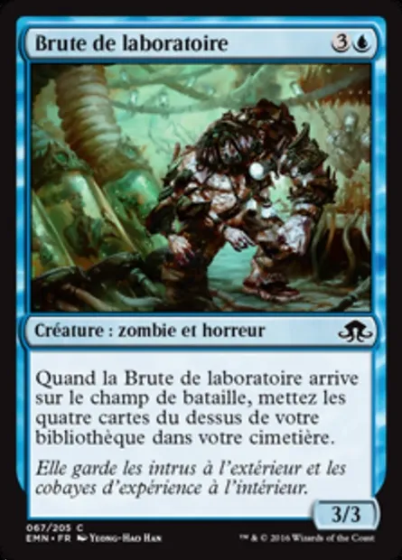 Brute de laboratoire, carte Magic EMN 67 — extension La lune hermétique