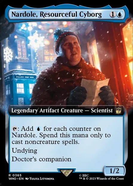 Nardole, Resourceful Cyborg, Magic card WHO 365 — Doctor Who set