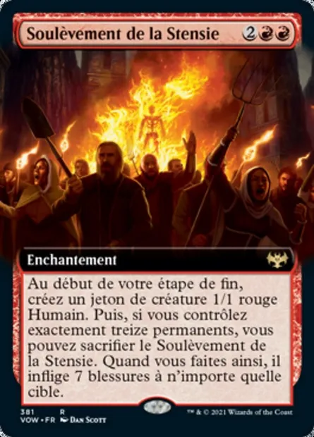 Soulèvement de la Stensie, carte Magic VOW 381 — extension Innistrad : noce écarlate