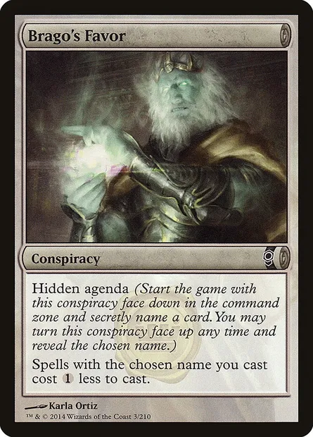 Brago's Favor, carte Magic CNS 3 — extension Conspiration