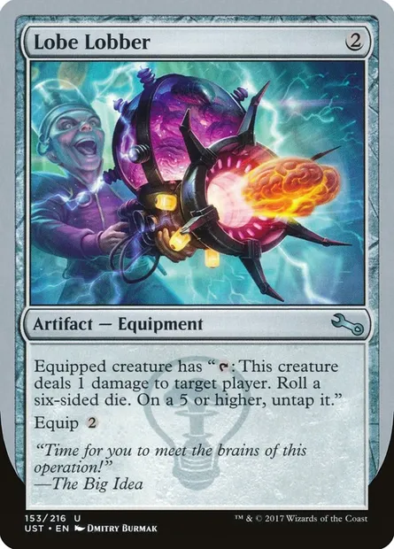 Lobe Lobber, Magic card UST 153 — Unstable set
