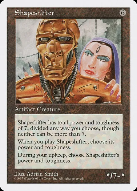 Shapeshifter, Magic card 5ED 398 — Fifth Edition set
