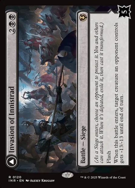 Invasion of Innistrad // Deluge of the Dead, Magic card INR 120 — Innistrad Remastered set