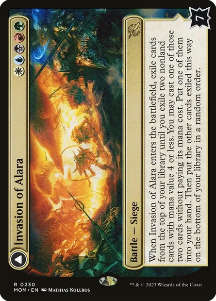 Invasion of Alara // Awaken the Maelstrom, Magic card MOM 230 — March of the Machine set