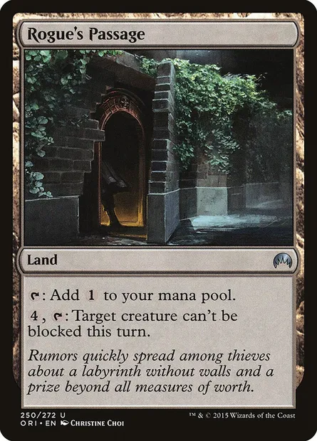 Rogue's Passage, Magic card ORI 250 — Magic Origins set