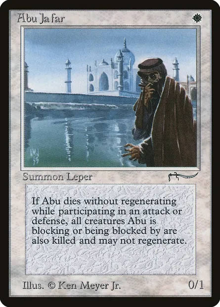 Abu Ja'far, Magic card ARN 1 — Arabian Nights set