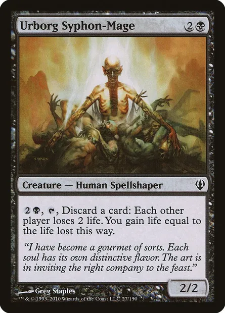 Urborg Syphon-Mage, Magic card ARC 27 — Archenemy set