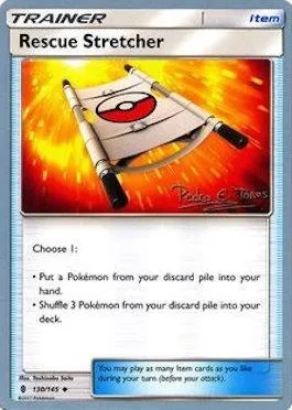 Civière, carte Pokémon WCD18 130 — extension World Championship Decks 2018
