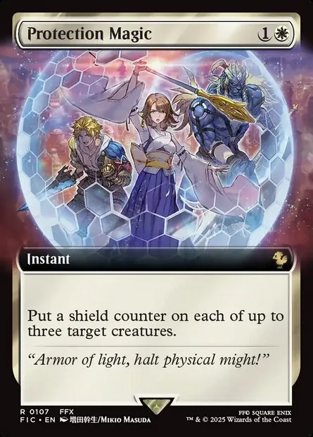 Protection Magic, Magic card FIC 107 — Final Fantasy Commander set