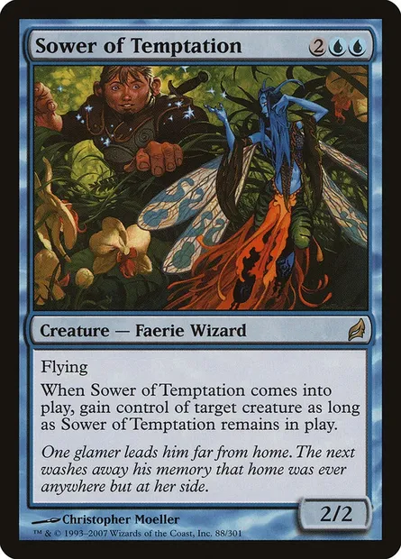 Sower of Temptation, Magic card LRW 88 — Lorwyn set