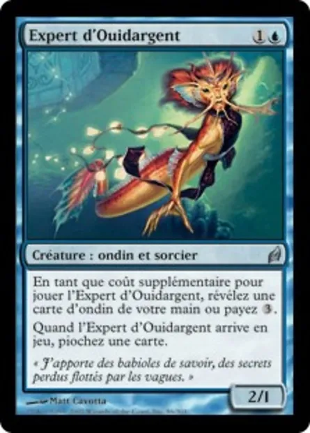 Expert d'Ouidargent, carte Magic LRW 86 — extension Lorwyn