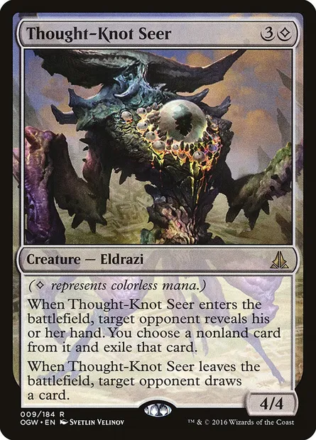 Thought-Knot Seer, Magic card OGW 9 — Oath of the Gatewatch set