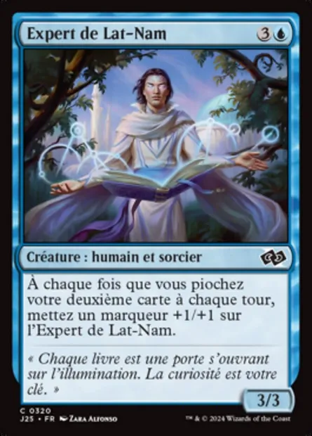 Expert de Lat-Nam, carte Magic J25 320 — extension Foundations Jumpstart