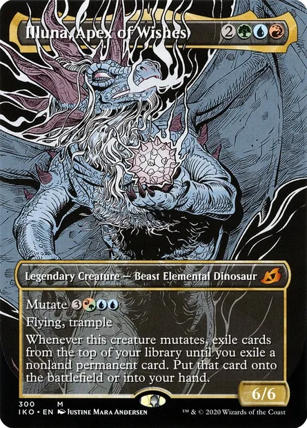 Illuna, Apex of Wishes, Magic card IKO 300 — Ikoria: Lair of Behemoths set