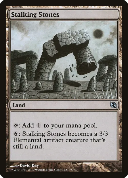 Stalking Stones, Magic card DDF 75 — Duel Decks: Elspeth vs. Tezzeret set