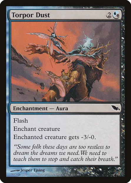 Torpor Dust, Magic card SHM 177 — Shadowmoor set