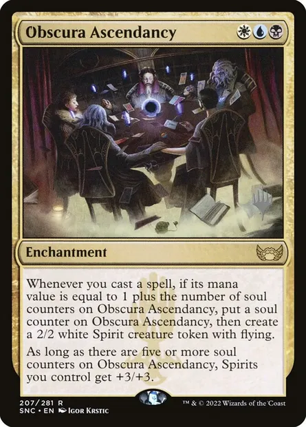 Obscura Ascendancy, Magic card PSNC 207p — Streets of New Capenna Promos set