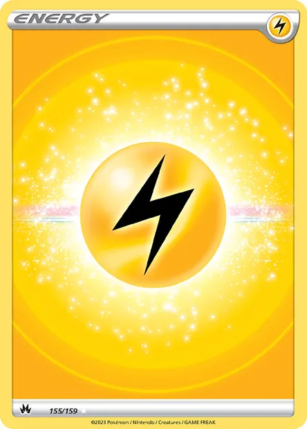 Lightning Energy, Pokémon card CRZ 155 — Crown Zenith set