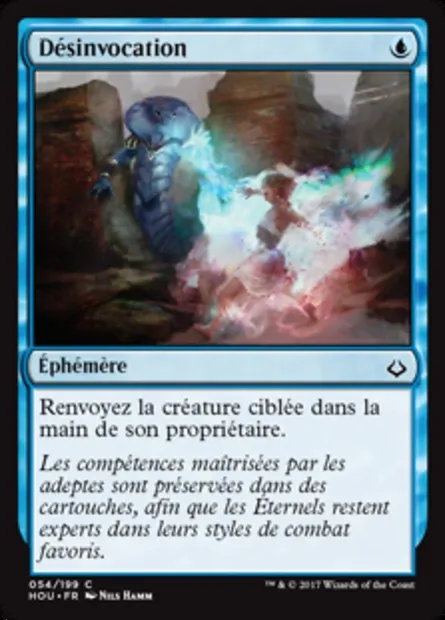 Désinvocation, carte Magic HOU 54 — extension L’âge de la destruction